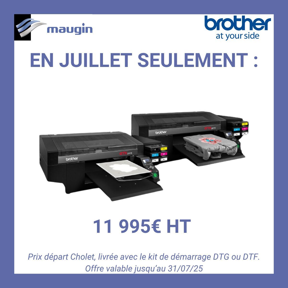 PROMO GTX JUILLET 25